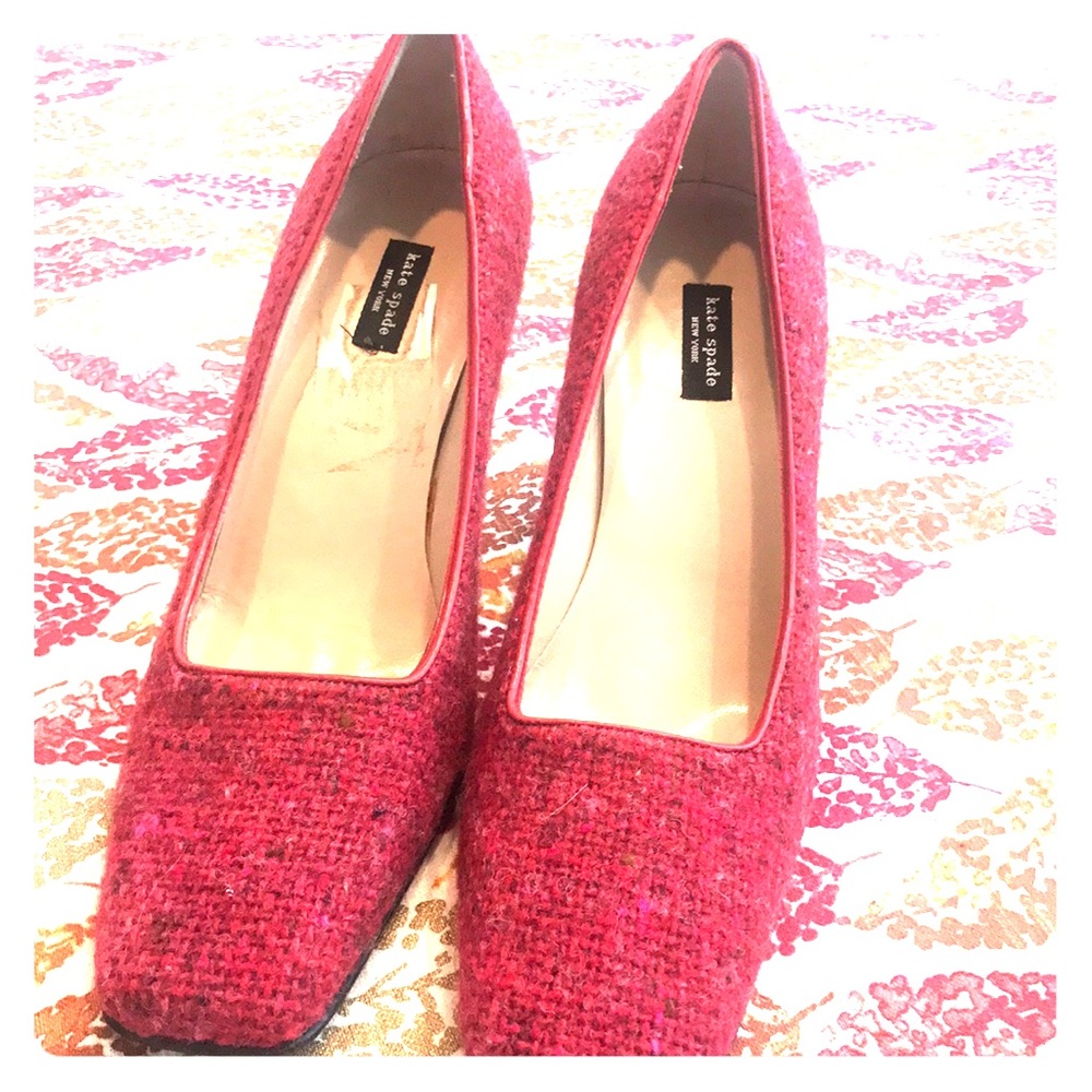 Tweed Pumps Kate Spade